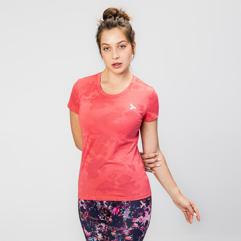 Playera Onboard Setfly Camu Mujer
