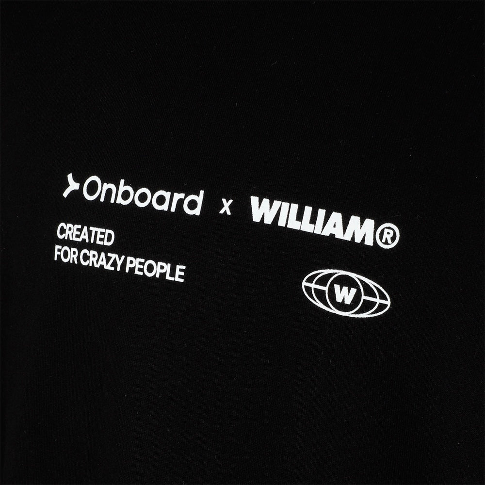 Playera Onboard x William Project Hombre OBWPFL