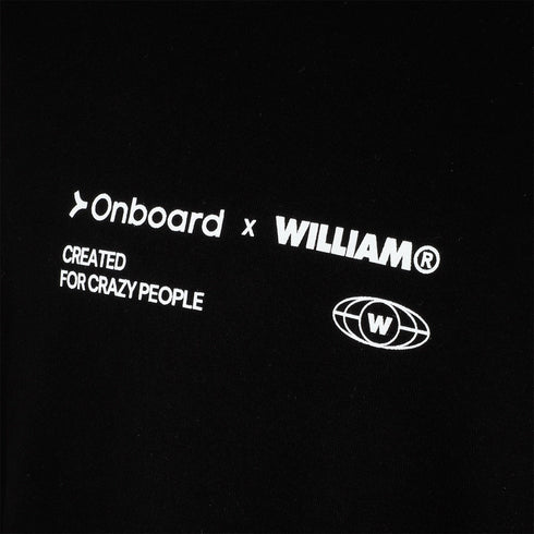 Playera Onboard x William Project Hombre OBWPFL