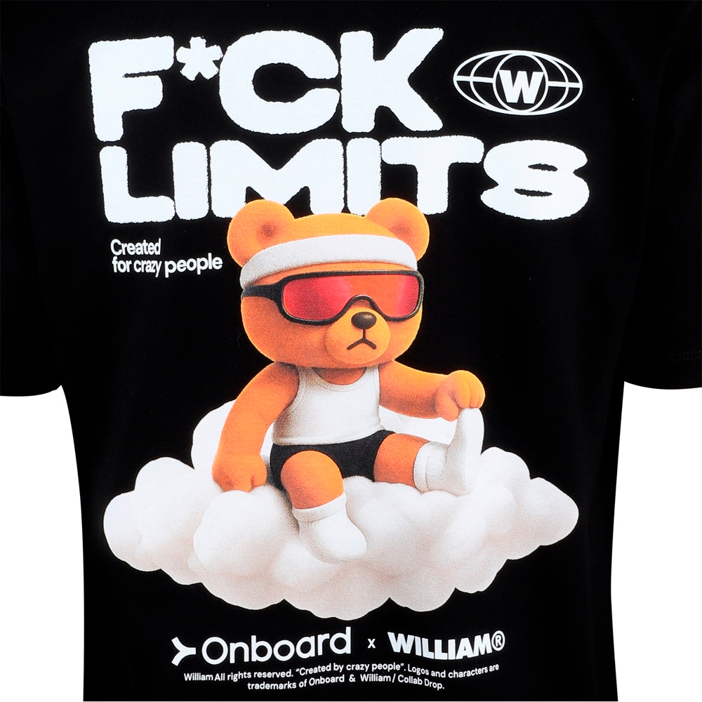 Playera Onboard x William Project Hombre OBWPFL