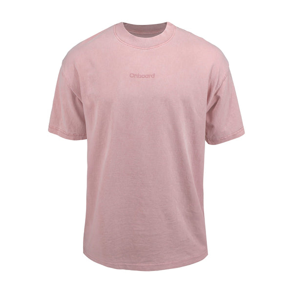 Playera Onboard Faded Oversize Hombre