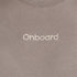 Playera Onboard Basic Oversize Hombre