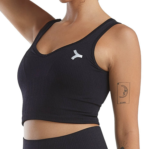 Top Onboard Smash Seamless Rib Mujer