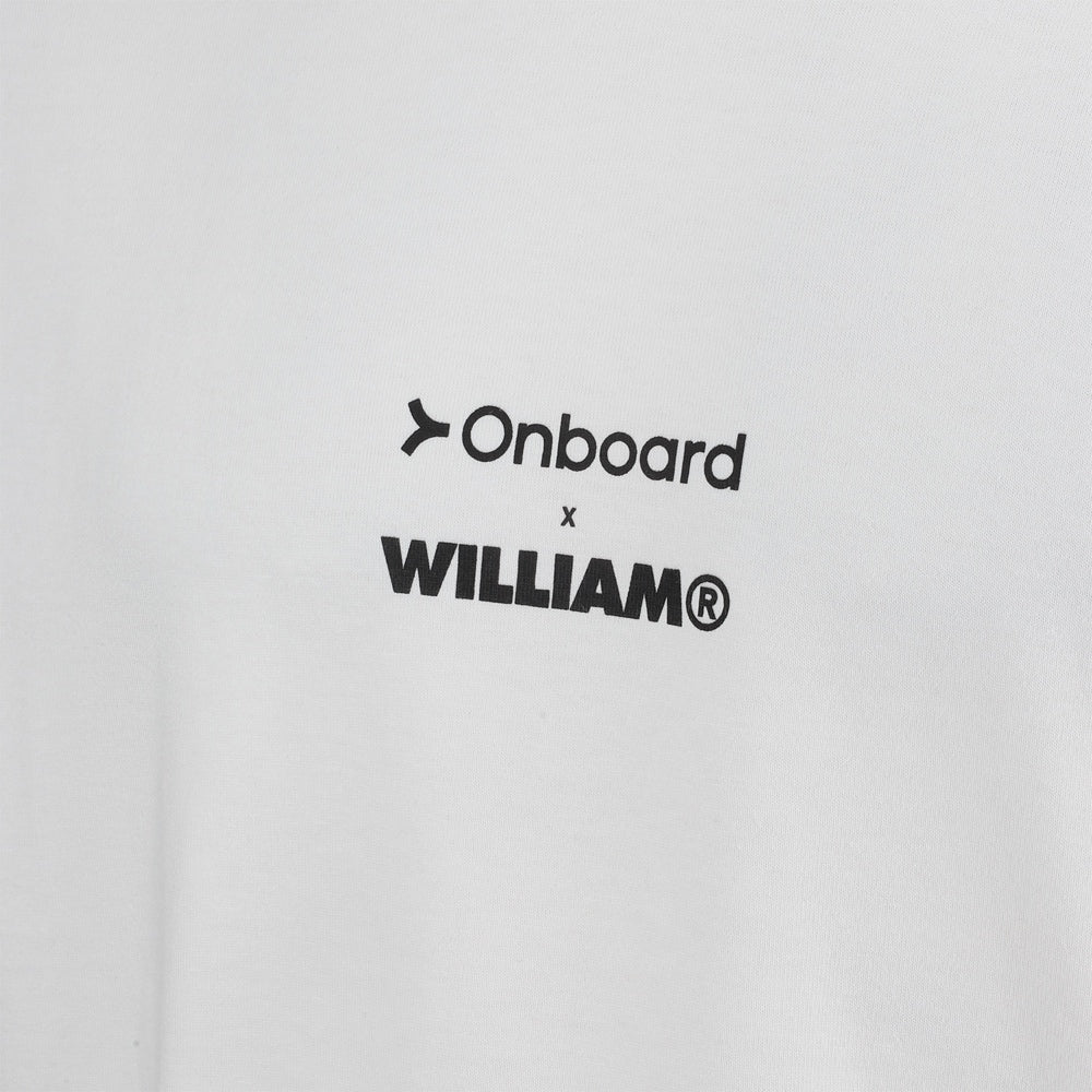 Playera Onboard x William Project Hombre OBWPGO
